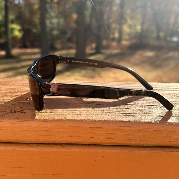 Burberry BE 4090 3081/73 Men Sunglasses Brown Rectangular